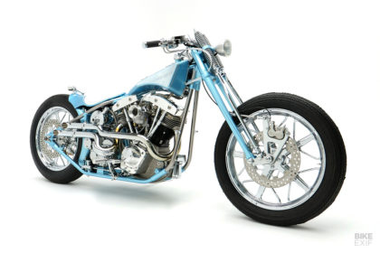 Korean style: An S&S shovelhead chopper from Winterless Craft