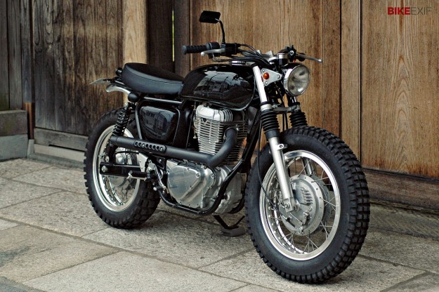 Scrambler motorcycle by Speedtractor