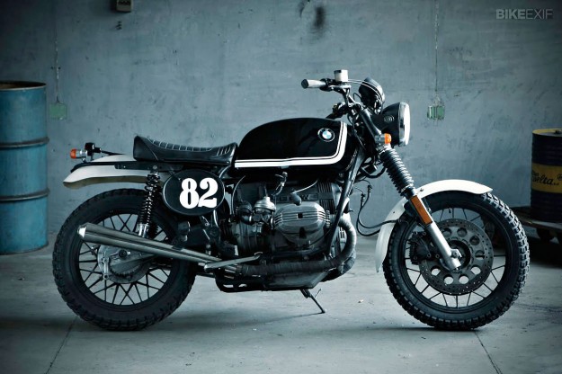 Scrambler motorcycle by Fuel