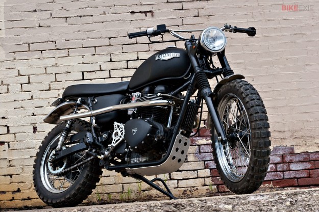 Scrambler motorcycle: Jack Pine