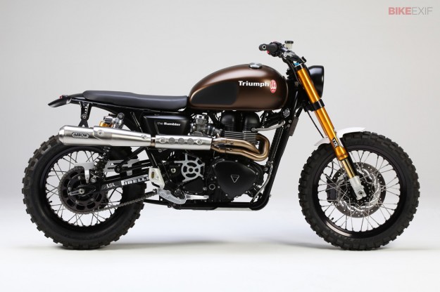 Scrambler motorcycle: Tridays by JvB-Moto