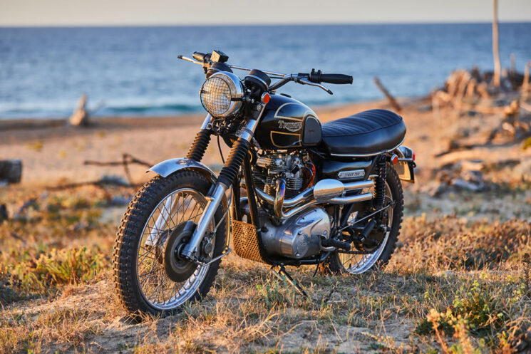 Vintage Triumph Tiger 750