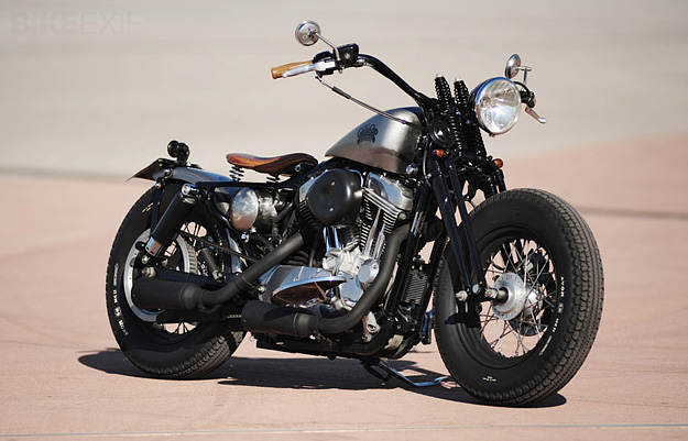 Harley Sportster bobber by L.A. Motorcycles