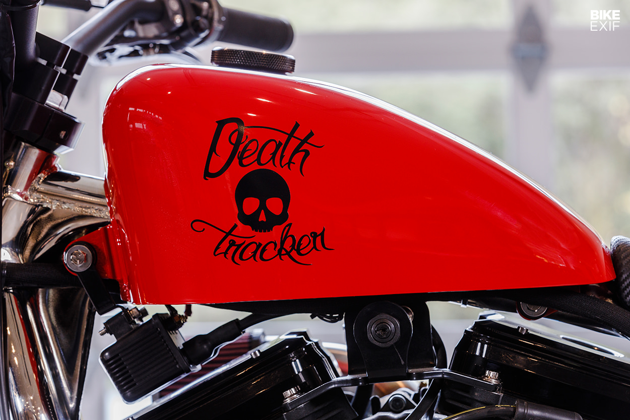 The S&S Cycle 'Death Tracker' Harley Sportster