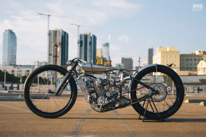 Supercharged KTM custom motorcycle by Hazan Motorworks