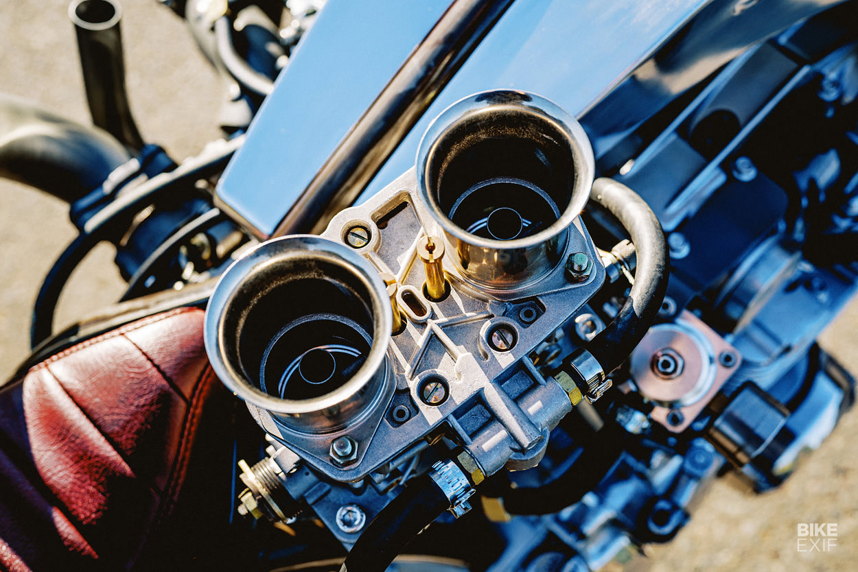 Turbo charged Suzuki GS650 bobber by Machine 1867