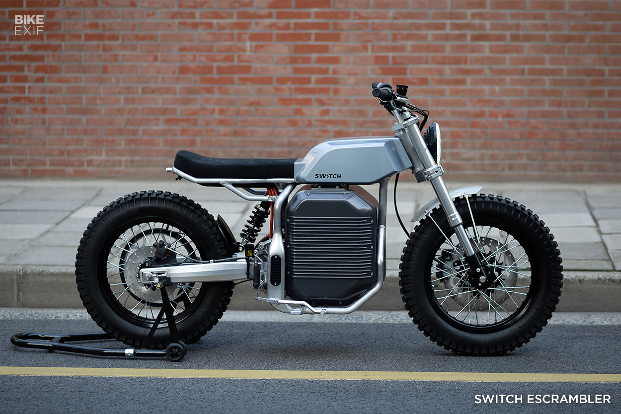 Switch eScrambler electric motorcycle