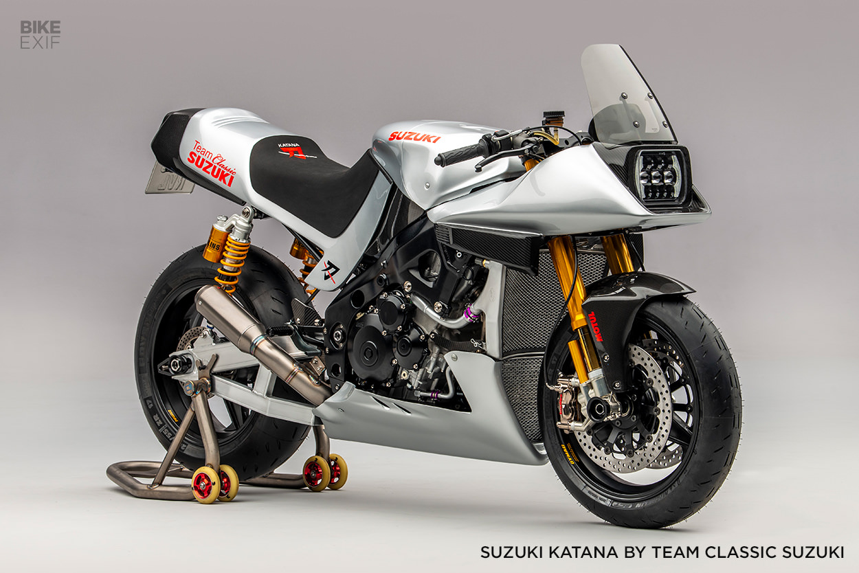 Suzuki Katana restomod by Team Classic Suzuki