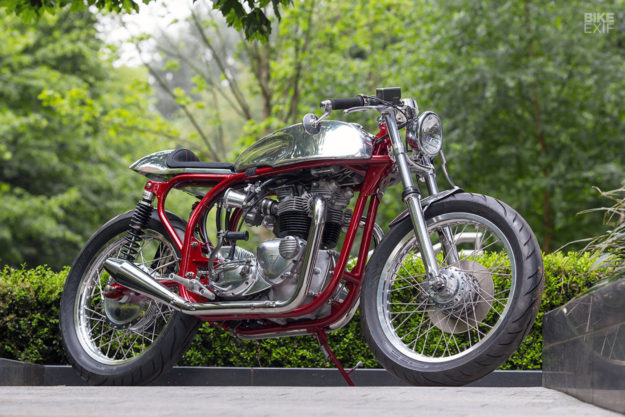 Triton cafe racer by Foundry Motorcycles