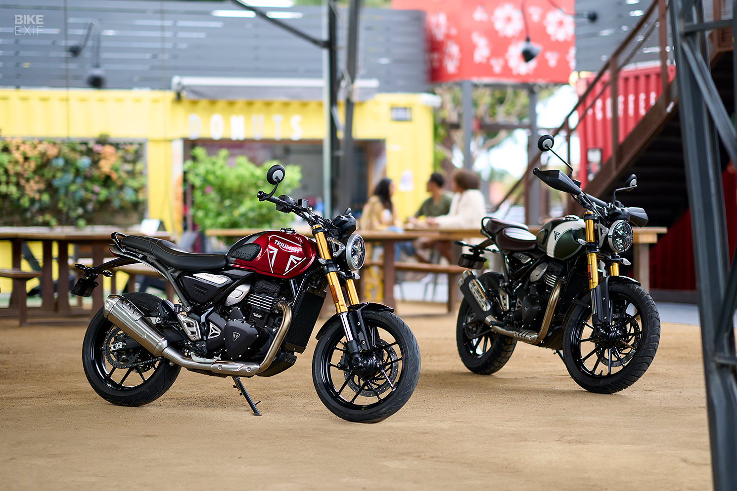 Triumph Scrambler 400 X and Speed 400 first look