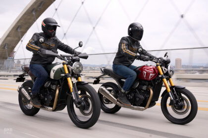 Triumph Scrambler 400 X and Speed 400 first look