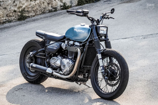 Custom Triumph Bobber by JVB-moto