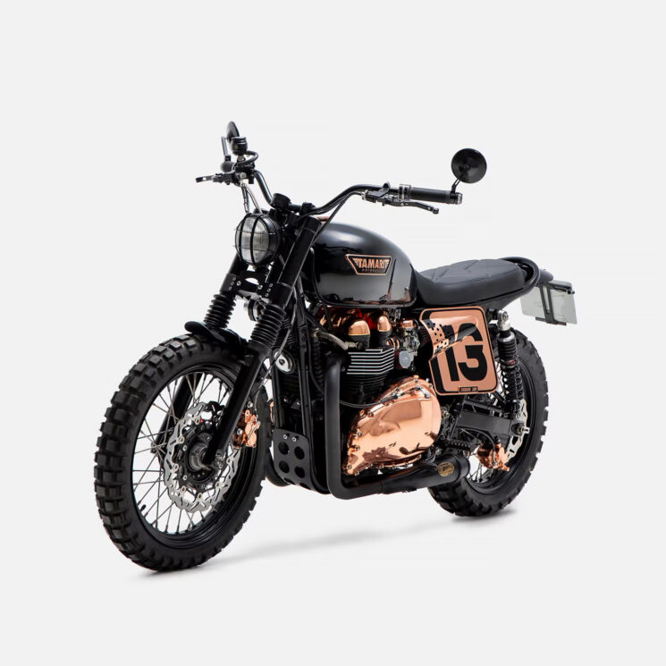 Triumph Bonneville street scrambler by Tamarit Motorcycles