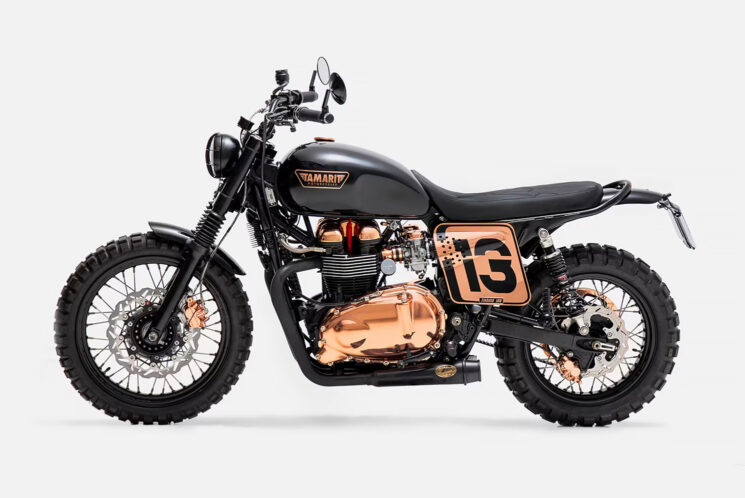 Triumph Bonneville street scrambler by Tamarit Motorcycles