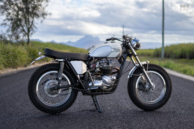 Custom Triumph Bonneville T140 by Purpose Built Moto