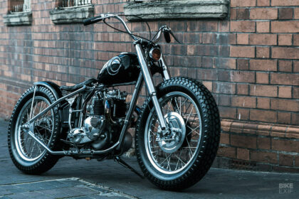 Triumph Daytona 500 bobber by Robbie Palmer