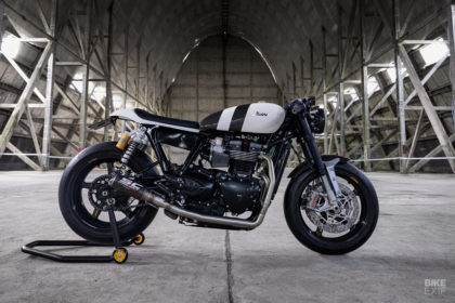 Triumph Thruxton 1200 RS custom kit by Bad Winners