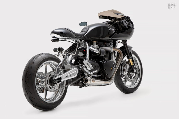 Custom Triumph Thruxton 1200 by Tamarit