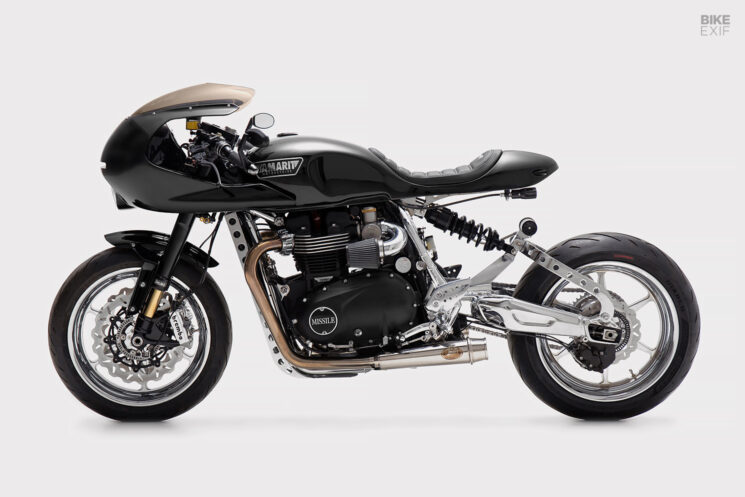 Custom Triumph Thruxton 1200 by Tamarit