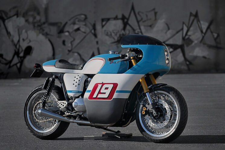 Triumph Thruxton café racer by iT ROCKS!BIKES