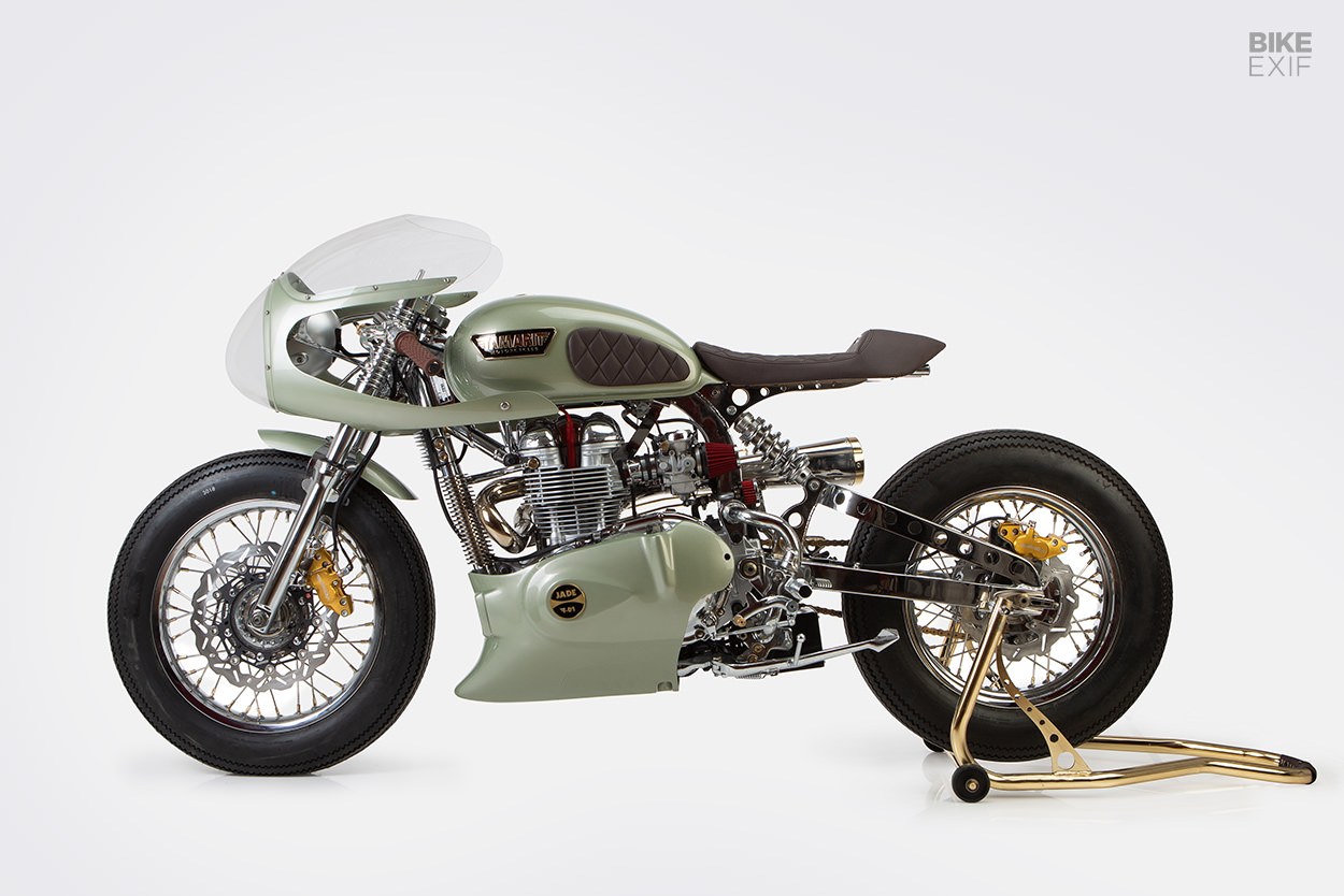 Triumph Thruxton cafe racer by Tamarit Motorcycles