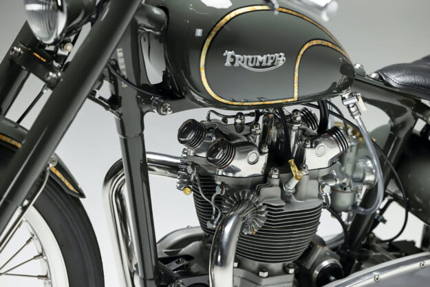 Triumph TR5 Trophy by Black Cycles and PopBang Classics