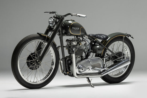 Triumph TR5 Trophy by Black Cycles and PopBang Classics