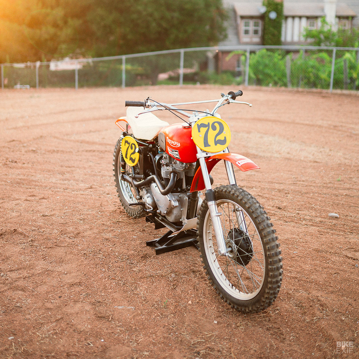 Paul Hartman’s 1959 Triumph TR6 desert sled