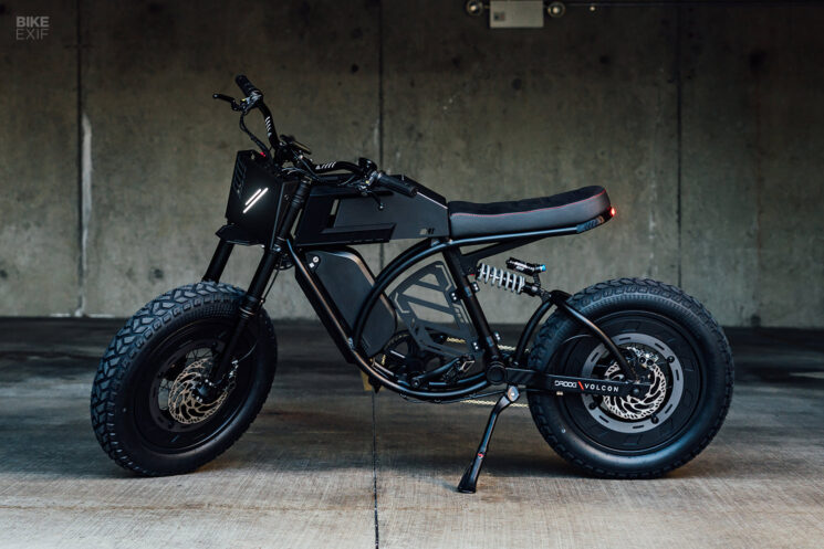 Custom Volcon Brat e-bike by Droog Moto