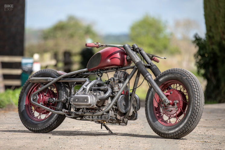 Custom VW Beetle motorcycle