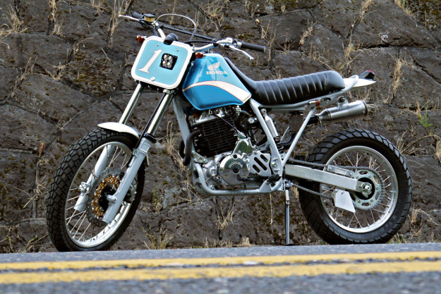 XR650L customized by Digital Directiv