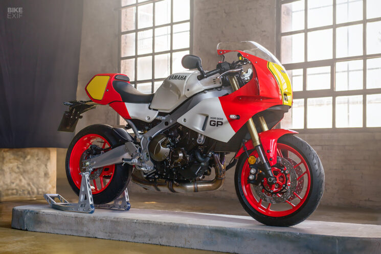 The new Yamaha XSR900 GP neo-retro motorcycle