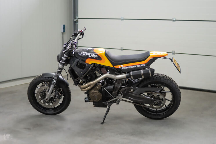 Yamaha MT-07 street scrambler by LM Creations