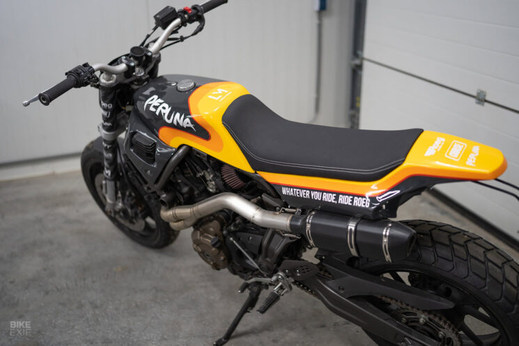 Yamaha MT-07 street scrambler by LM Creations