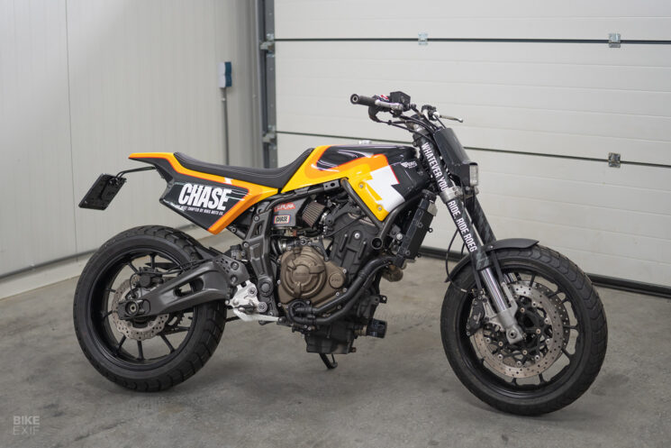 Yamaha MT-07 street scrambler by LM Creations