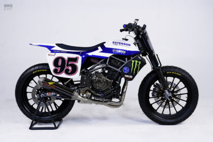 Yamaha MT07 flat tracker by Palhegyi Design