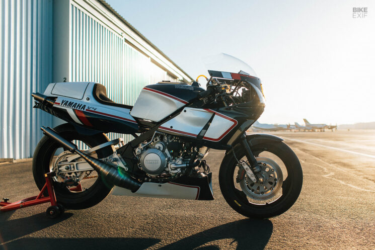 Yamaha RZV500R two-stroke restomod by Championship Cycles