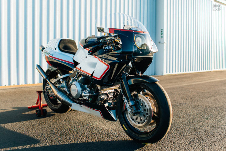 Yamaha RZV500R two-stroke restomod by Championship Cycles