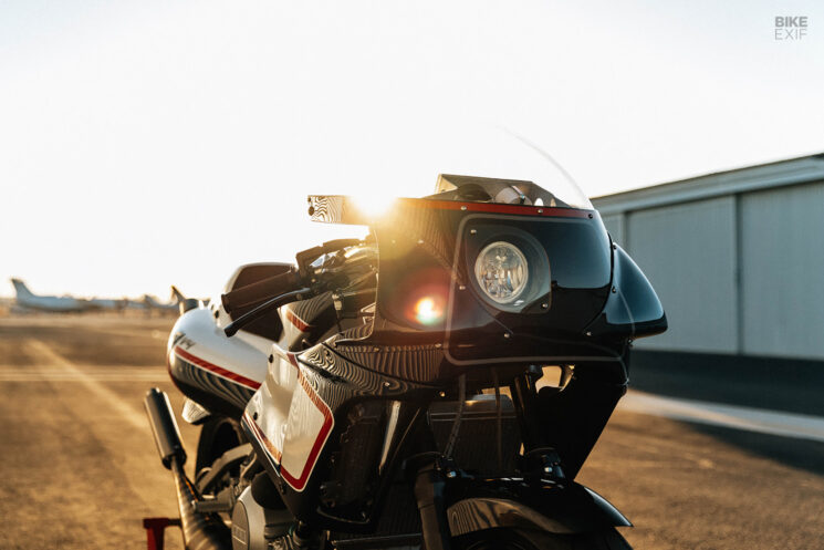 Yamaha RZV500R two-stroke restomod by Championship Cycles