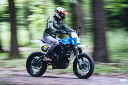 Yamaha Scrambler: An XSR700 that evokes the classic IT enduros