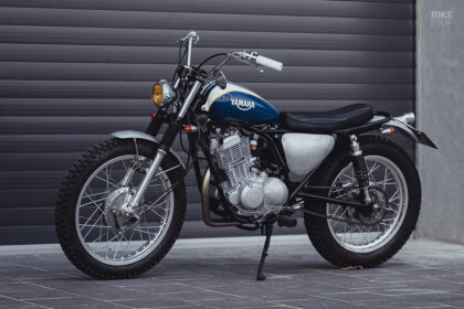 Yamaha SR150 scrambler by Twist.Co