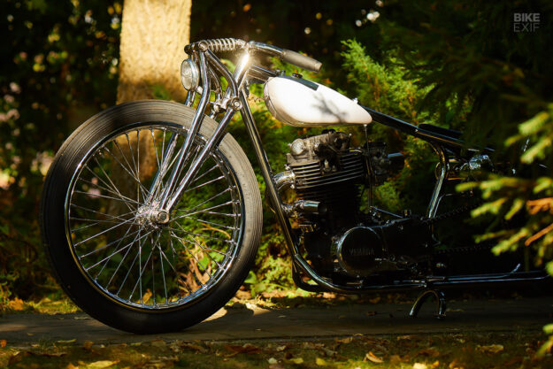 Custom Yamaha SR400 bobber