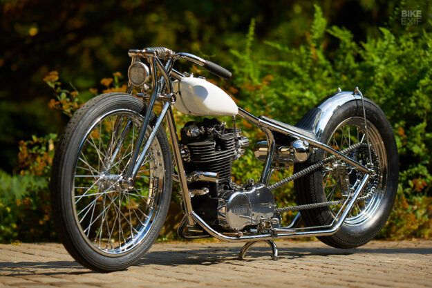 Custom Yamaha SR400 bobber