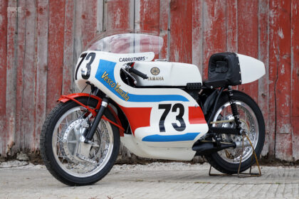 Yamaha TR2b race bike restoration by Union Motorcycle Classics