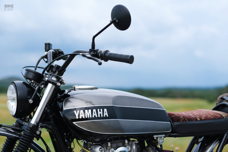 Norman Sanders' Yamaha XS650 scrambler