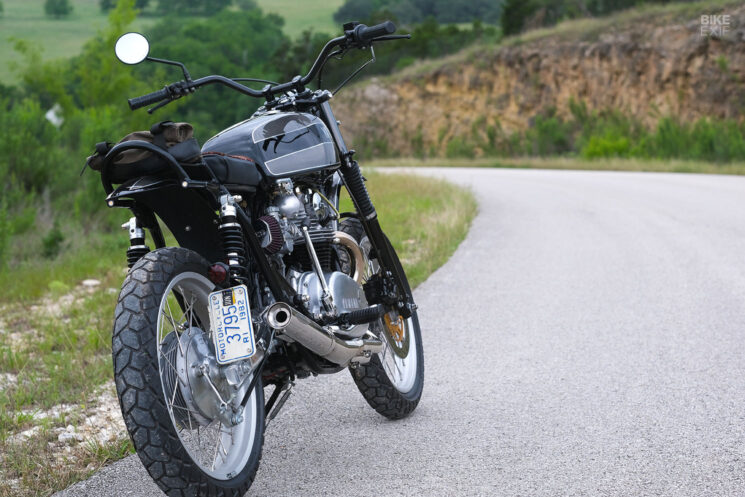 Norman Sanders' Yamaha XS650 scrambler