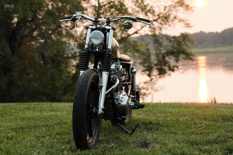 Yamaha XS650 street tracker by Matt Thomas