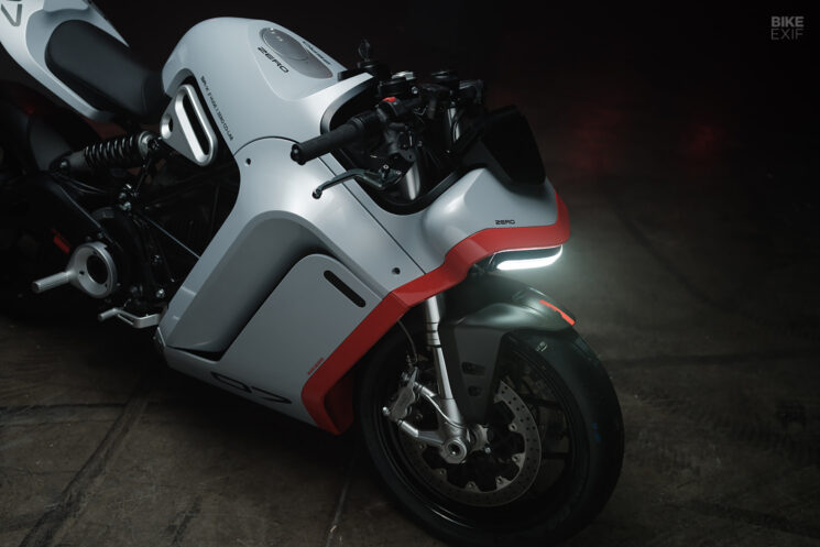 Zero SR/S electric motorcycle concept by Huge Design